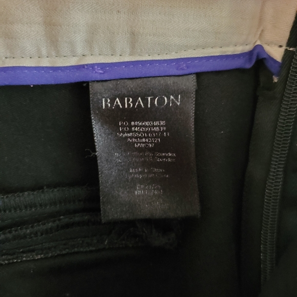 Babaton Aritzia Bi Stretch Black Capri Dress Pants, Size 0 - Picture 8 of 9